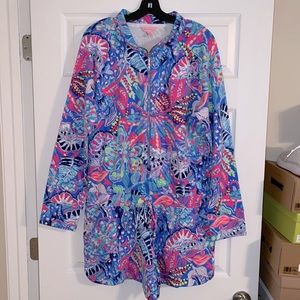 NWOT LILLY PULITZER LONG SLEEVE ROMPER SIZE XL